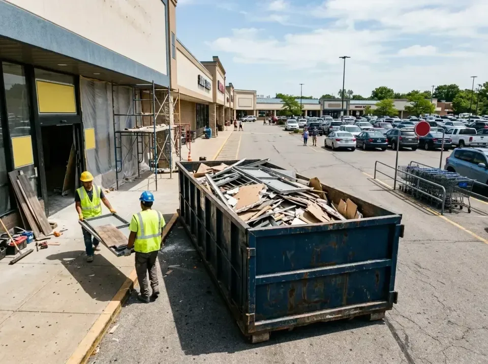 retail-store-renovation-debris-003 — frequently asked questions, Roll-off Dumpster Rentals in Oak Lawn, IL